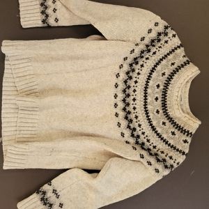 LL Bean Fair Isle Sweater